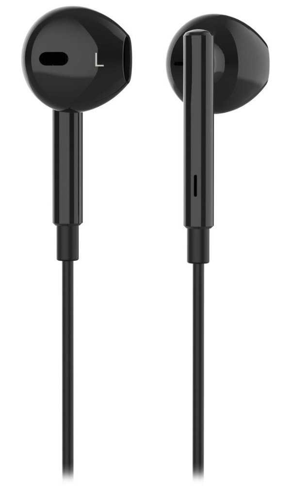 eSTUFF In-ear Headphone Earpod   USB-C plug for USB-C devices, Black