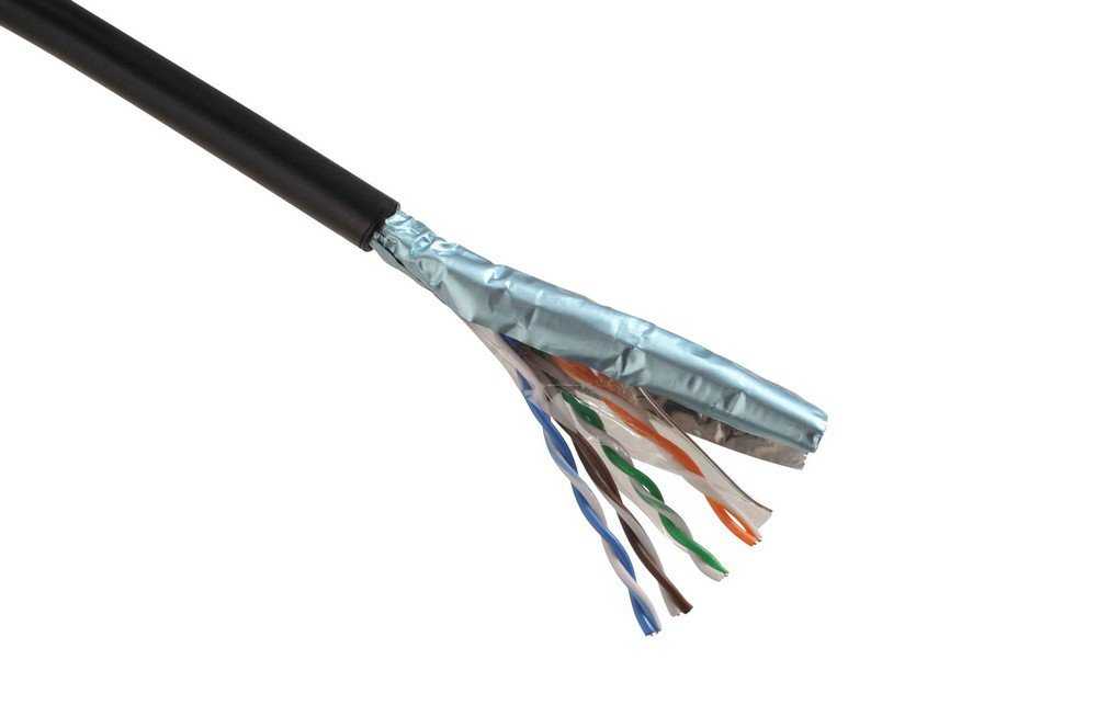 Solarix Kabel SXKD-5E-FTP-PE drát c5e  venkovní, 305m