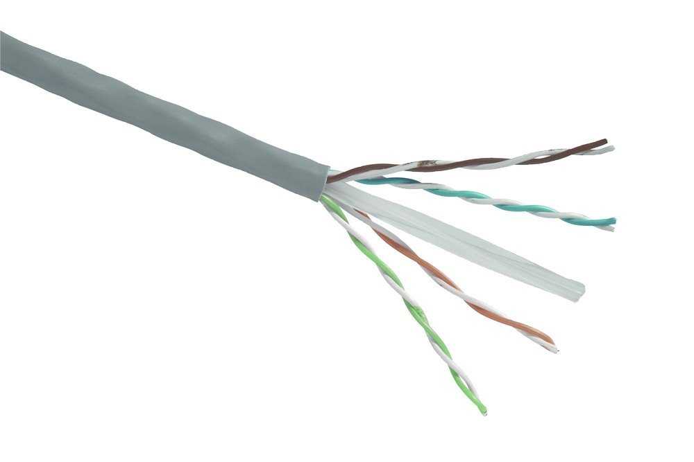 Solarix Kabel UTP drát c6 500m PVC