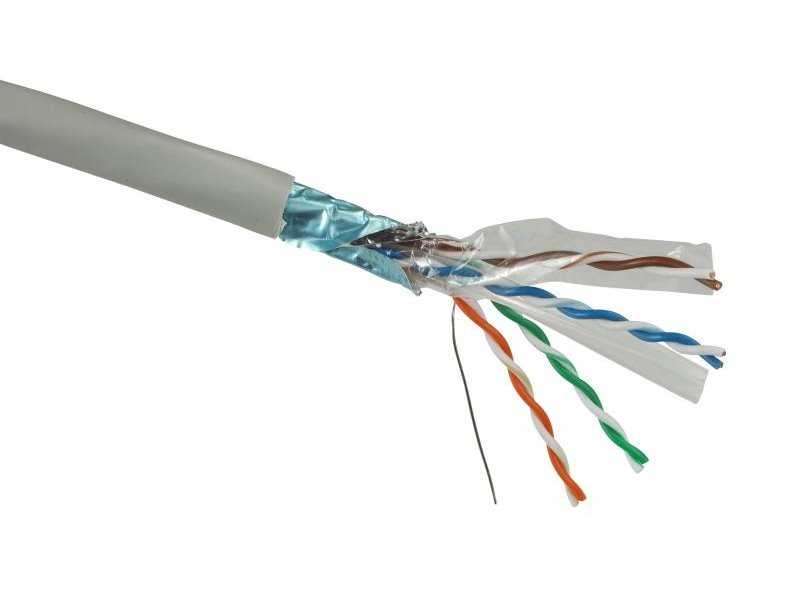 Solarix Kabel FTP drát c6 500m PVC