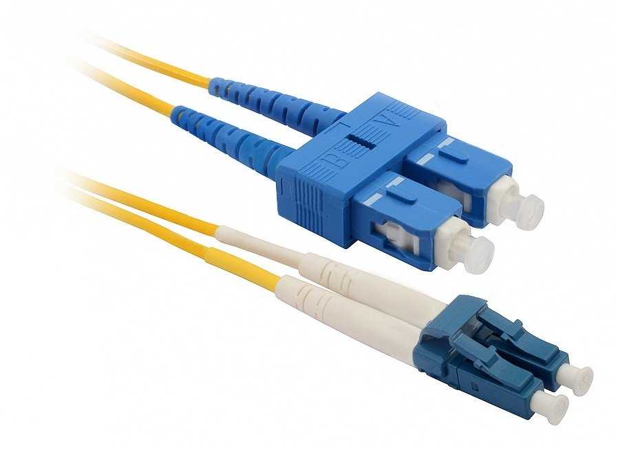 Solarix Patch kabel 9/125 LCupc/SCupc SM OS 1m duplex SXPC-LC/SC-UPC-OS-1M-D