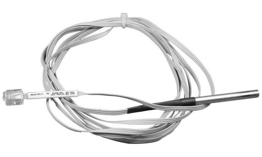 HWg Temp-1Wire-Flat 3m, IT bus (1Wire) Teplotní watertight (IP67) sensor probe for freezers, -80 to +120°C, stainless