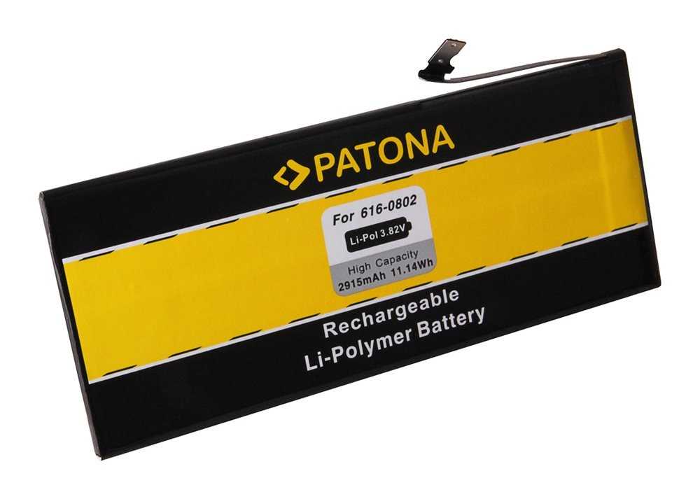 PATONA baterie pro mobilní telefon iPhone 6 Plus, 2915mAh 3,82V Li-Pol + nářadí