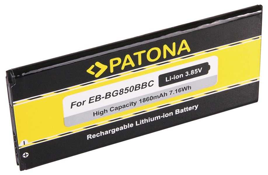 PATONA baterie pro mobilní telefon Samsung Alpha SM-G850F 1860mAh 3,85V Li-lon