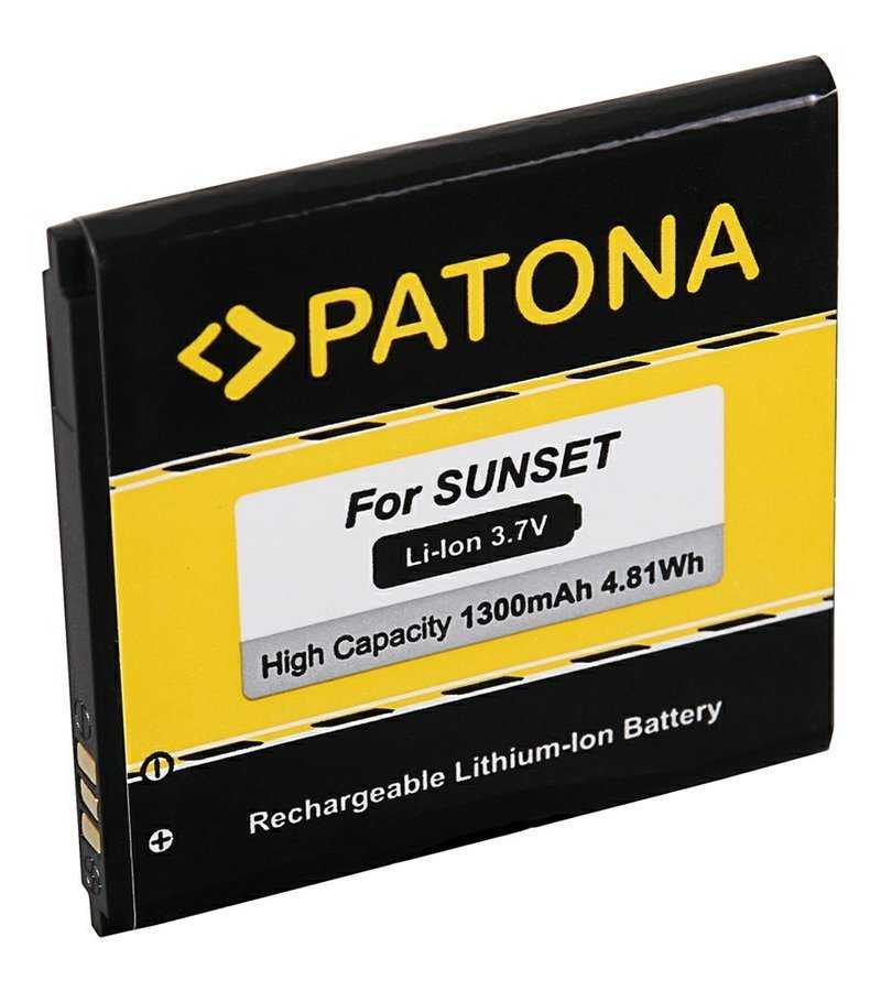 PATONA baterie pro mobilní telefon Wiko Sunset 1300mAh 3,7V Li-lon