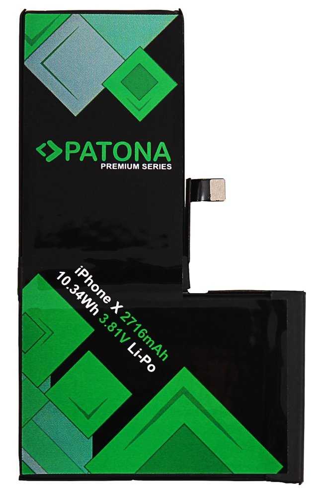 PATONA baterie pro mobilní telefon iPhone X, 2716mAh 3,81V Li-Pol + nářadí PREMIUM