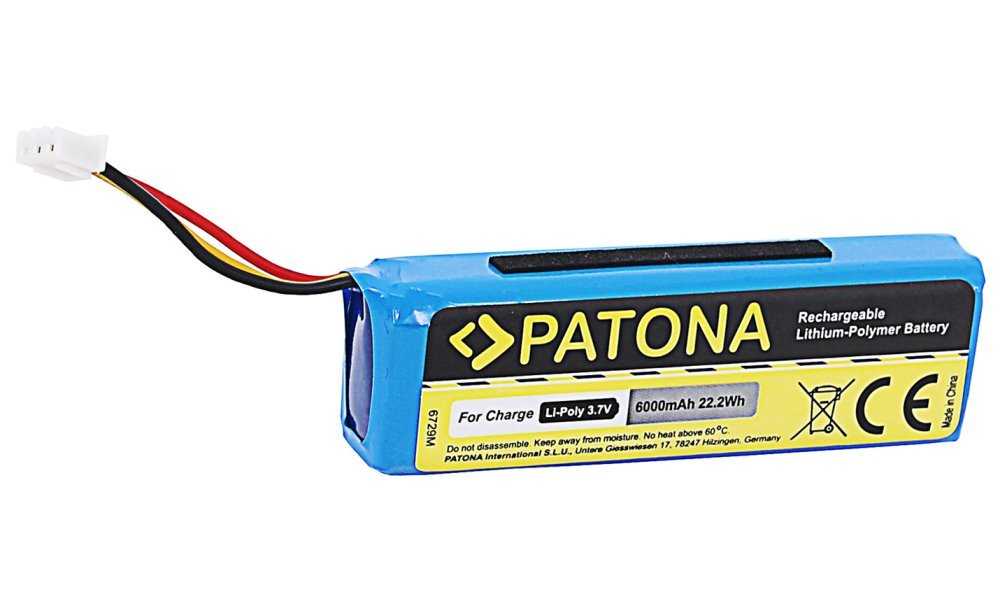 PATONA baterie pro reproduktor JBL Charge 1 6000mAh 3,7V Li-Pol AEC982999-2P