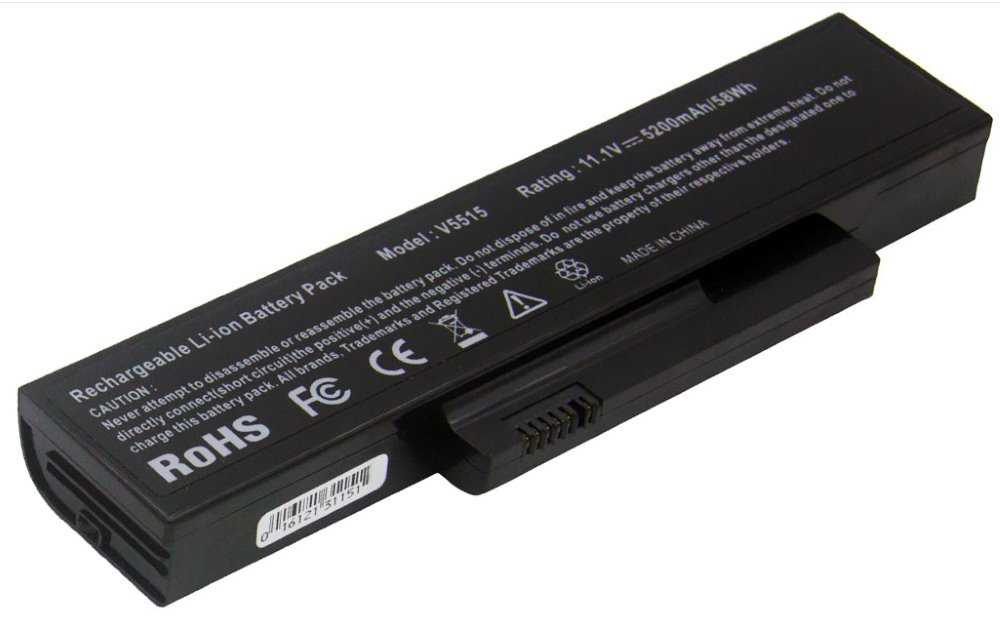 TRX baterie Fujitsu Siemens/ 5200 mAh/ pro Amilo La1703/ Li1703/ Esprimo Mobile V5515/ V5525/ V5535/ V5555/ neoriginální