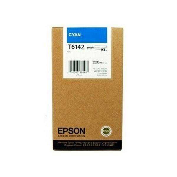 Epson inkoustová náplň/ C13T614200/ StylusPRO4000/ 4400/ 4450/ 7600/ 9600/ azurová/ 220ml