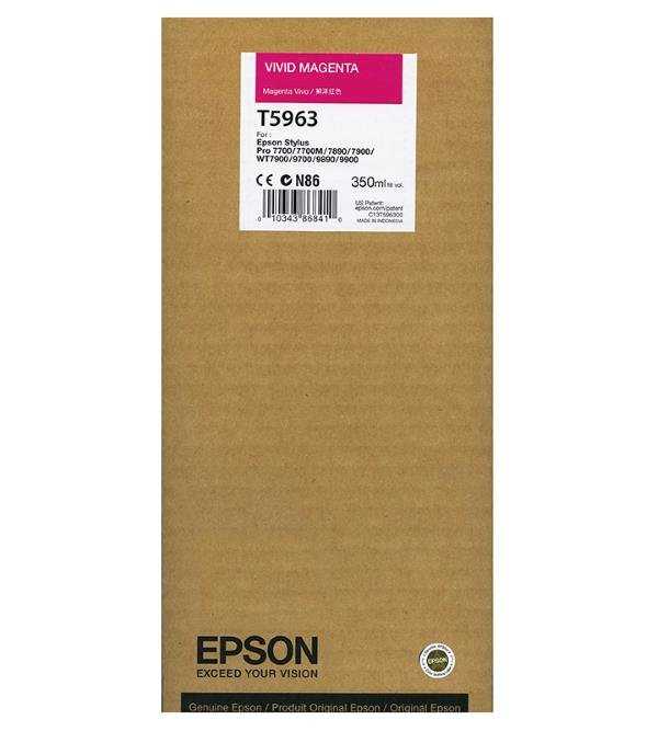 Epson inkoustová náplň/ C13T596300/ StylusPro7900/9900/ Vivid Magenta/ 350ml