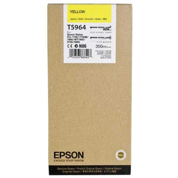 Epson inkoustová náplň/ C13T596400/ StylusPro7900/9900/ Žlutá/ 350ml