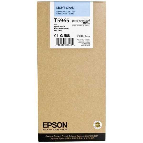 Epson inkoustová náplň/ C13T596500/ StylusPro7900/9900/ Světlá azurová/ 350ml