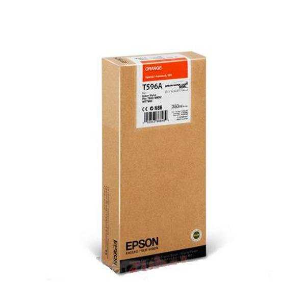 Epson inkoustová náplň/ C13T596A00/ StylusPro7900/9900/ Oranžová/ 350ml