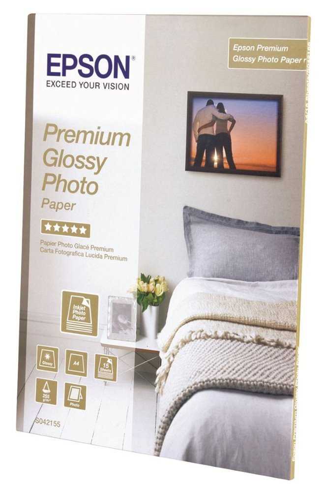 EPSON fotopapír C13S042155/ A4/ Premium Glossy Photo / 15ks