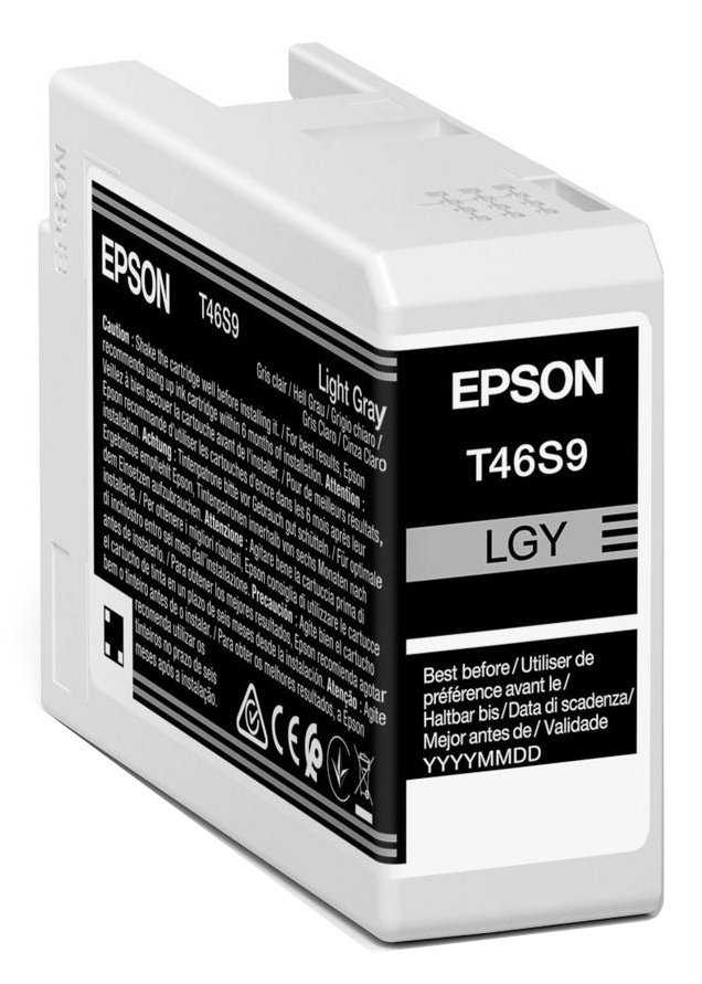 Epson inkoustová nápln Singlepack UltraChrome/ C13T46S900/ Light Gray