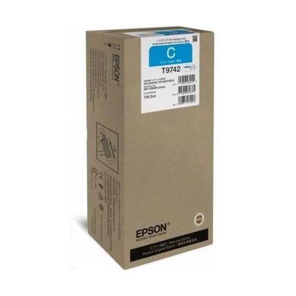 Epson inkoustová náplň/ C13T974200/ WorkForce Pro WF-C869R/ XXL/ azurová