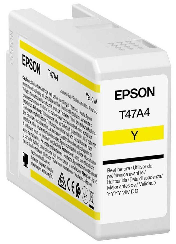 Epson inkoustová náplň/ C13T47A400/ Singlepack Yellow/ UltraChrome