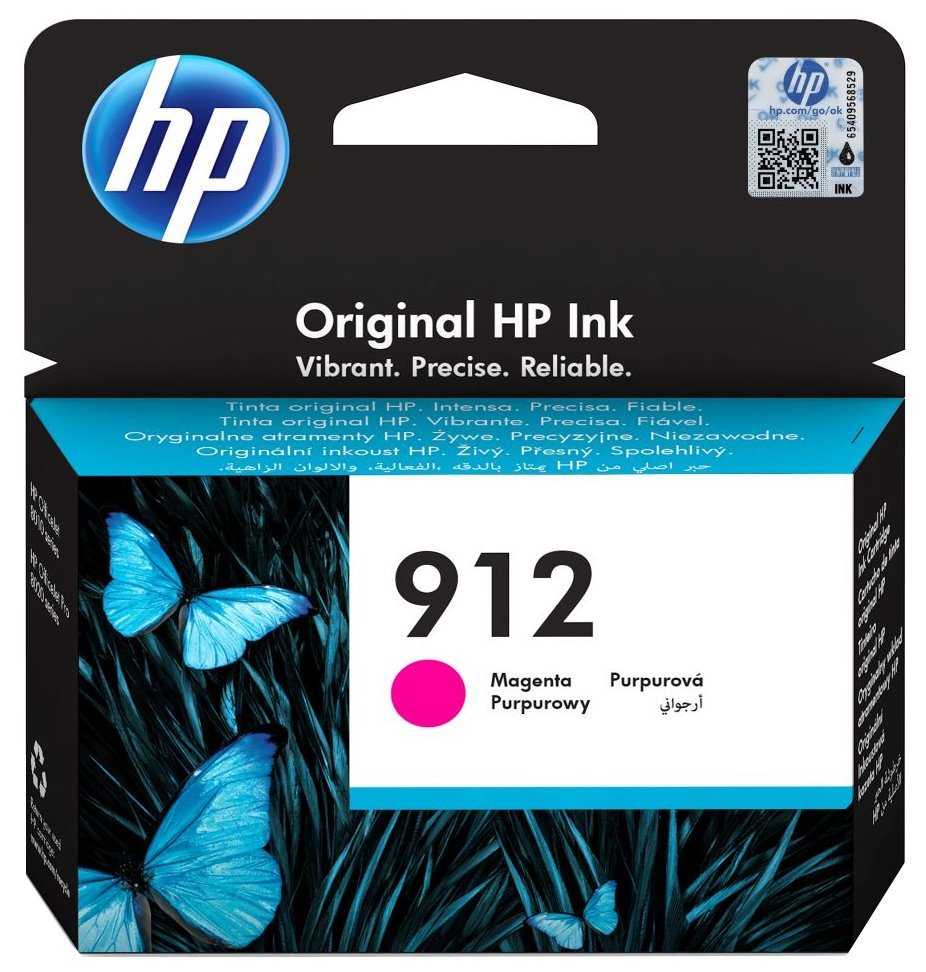 HP cartridge 912 (magenta, 315str.) pro HP OfficeJet 8013, HP OfficeJet Pro 8023
