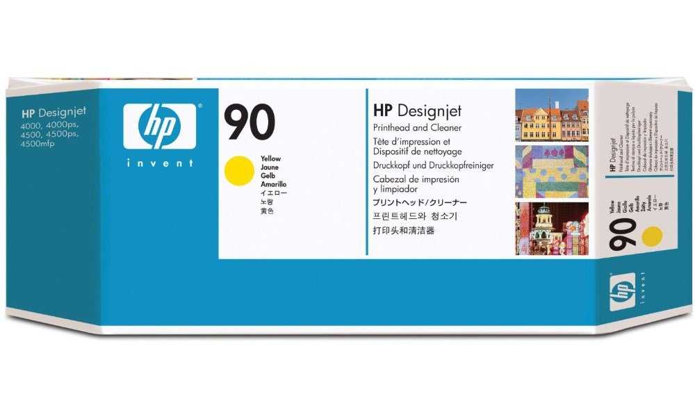 HP (90) C5057A - tisková hlava žlutá, originál