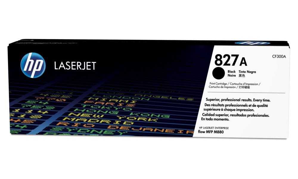 HP 827A Černá originální tonerová kazeta LaserJet
