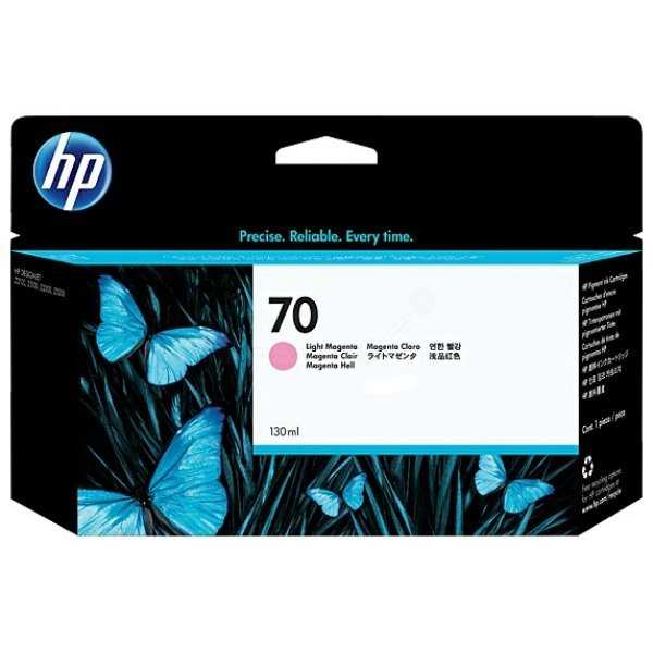 HP 70 světle purpurová inkoustová kazeta, 130 ml