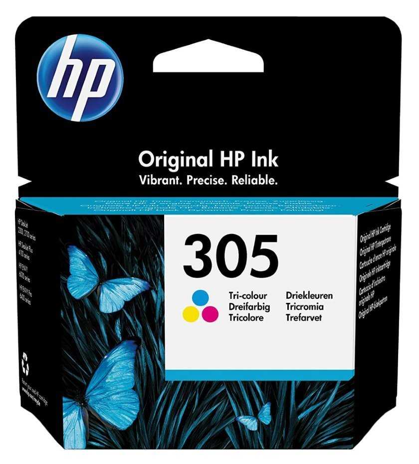 HP inkoustová kazeta 305 CMY pro DeskJet 2300, 2710, 2720, DeskJet Plus 4100