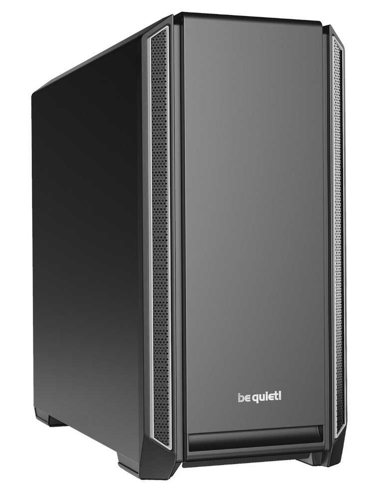 Be quiet! skříň SILENT BASE 601 / MidT / bez zdroje / 1x USB2.0 + 2x USB3.0 / regulátor otáček / stříbrná