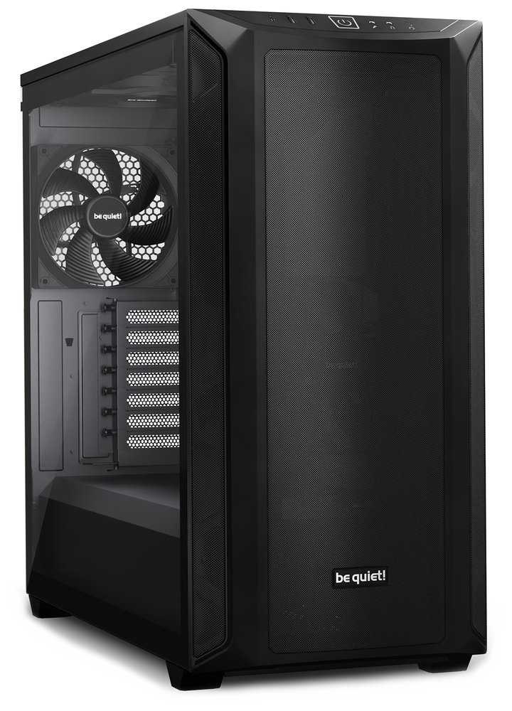 Be quiet! skříň SHADOW BASE 800 / 3x140 mm fan / USB-C / 2xUSB 3.0 / tvrzené sklo/ černá