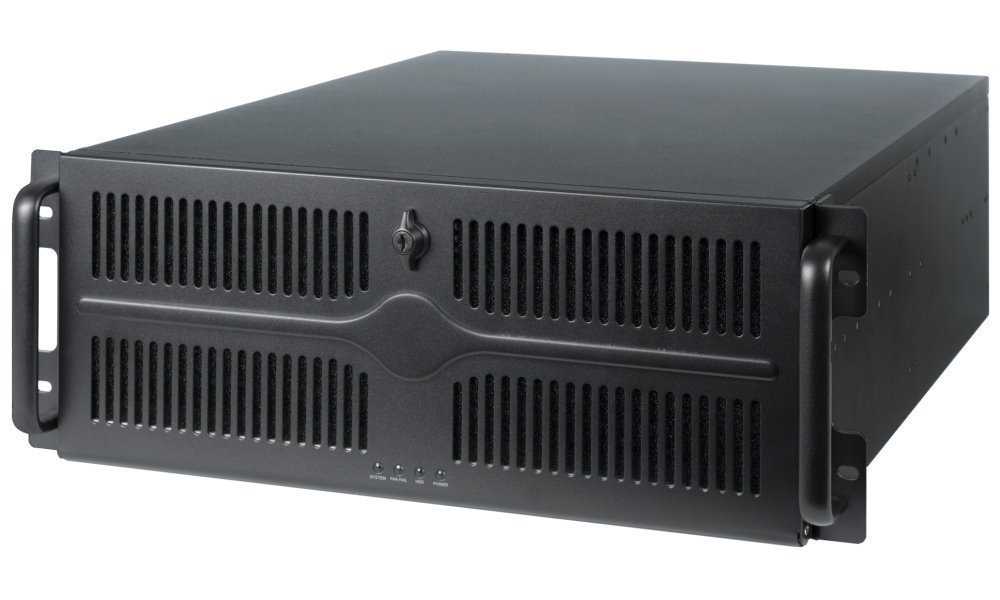 CHIEFTEC rack 19" 4U UNC-411E-B-50R / 2x500W redundant zdroj / USB 3.0 / černý