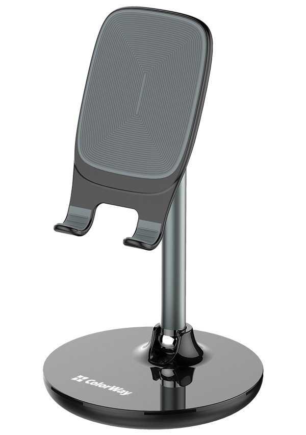 COLORWAY Otočný držák s 90° rotací pro mobilní telefon/ tablet/ černý