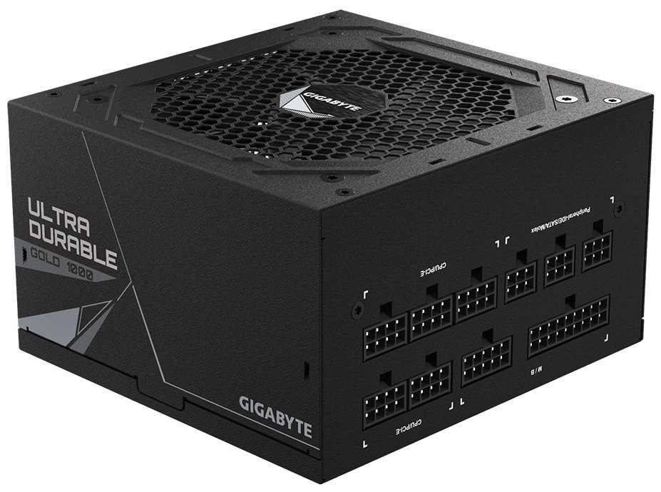 GIGABYTE zdroj UD1000GM / 1000W / 80 PLUS Gold / ATX / 120mm fan / akt. PFC / modulární