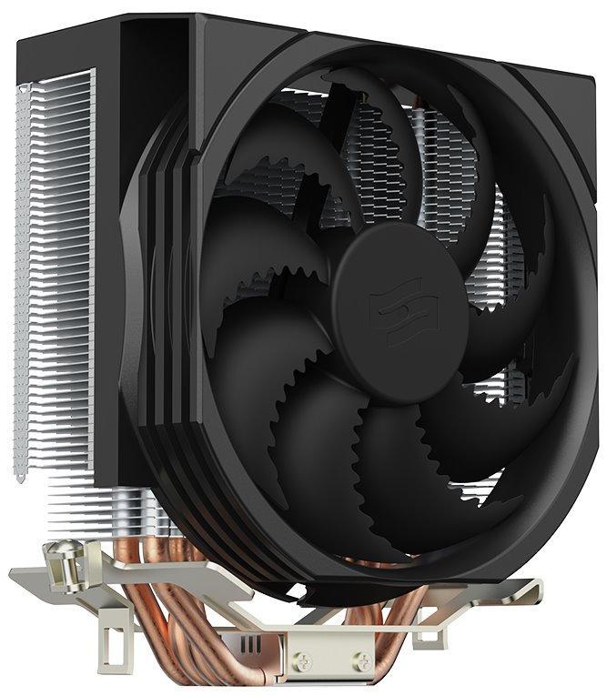 SilentiumPC chladič CPU Spartan 5 MAX / ultratichý / 120 mm fan / 4 heatpipes / PWM / Intel i AMD (i LGA1700)