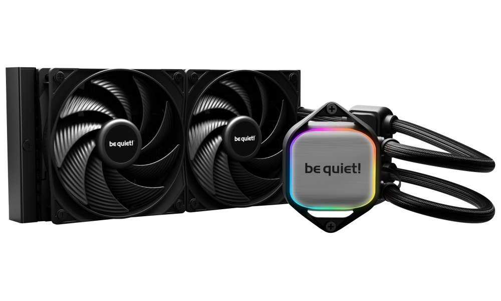 Be quiet! Pure Loop 2 vodní chladič CPU ARGB 240mm / 2x120mm / Intel 1700 / 1200 / 1150 / 1151 / 1155 / AMD AM4 / AM5