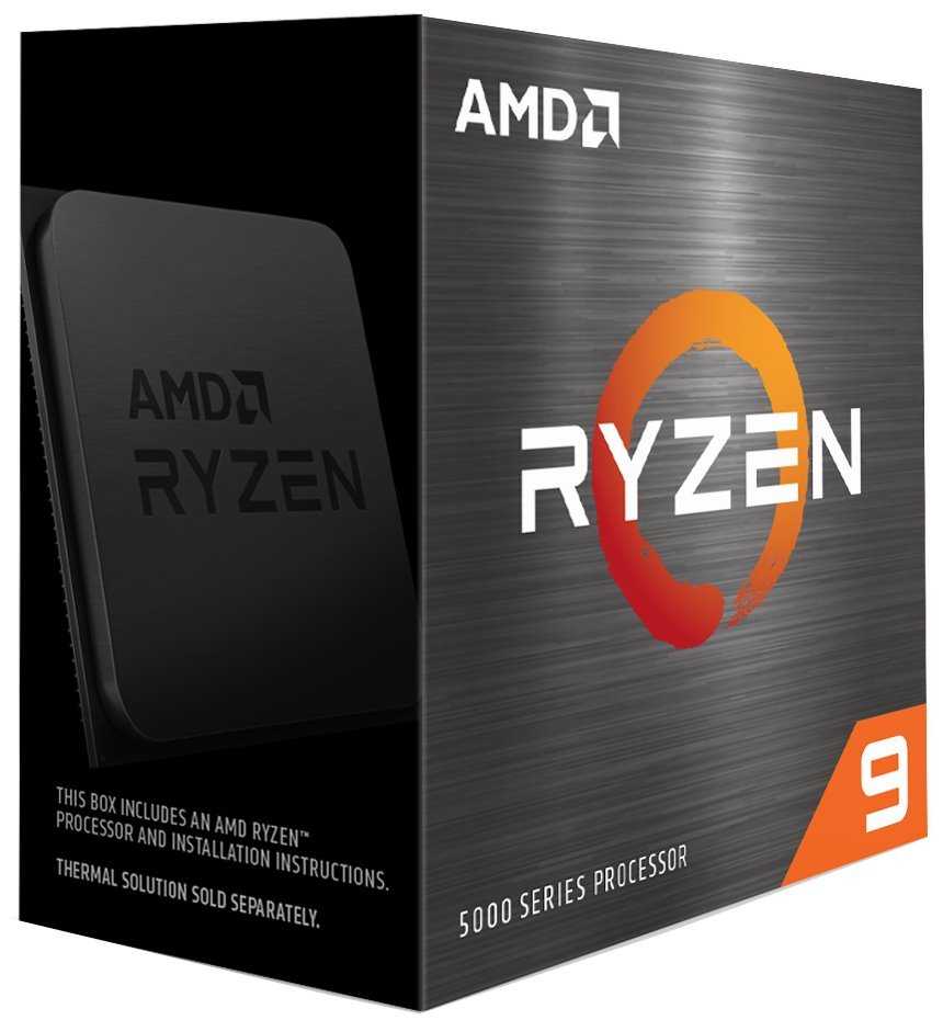 AMD Ryzen 9 5900X / Ryzen / LGA AM4 / max. 4,8GHz / 12C/24T / 64MB / 105W TDP / BOX bez chladiče