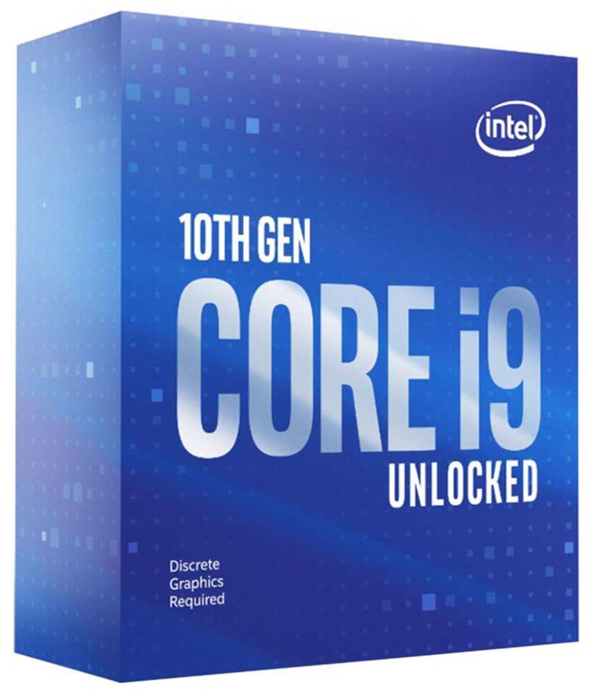 INTEL Core i9-10900KF / Comet Lake / 10th / LGA1200 / max. 5,3 GHz / 10C/20T / 20MB / 125W TDP / bez VGA / BOX bez chlad