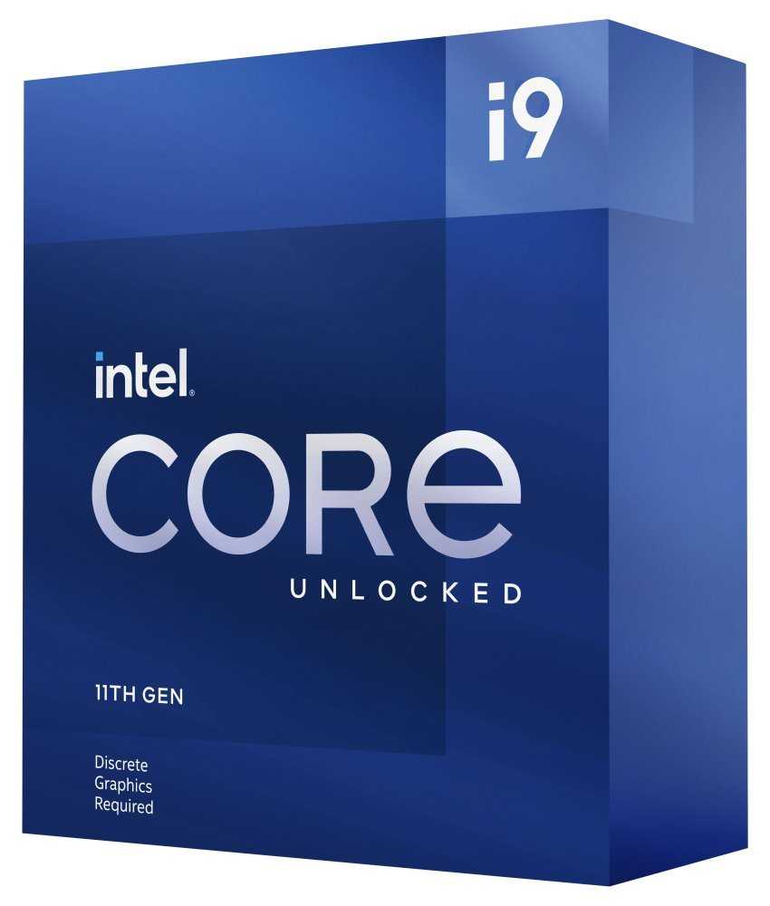 INTEL Core i9-11900KF / Rocket Lake / LGA1200 / max. 5,3GHz / 8C/16T / 16MB / 125W TDP / bez VGA / BOX bez chl.