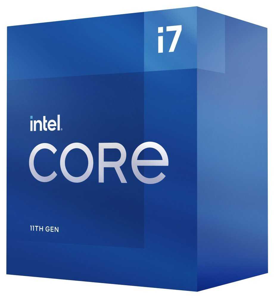INTEL Core i7-11700 / Rocket Lake / LGA1200 / max. 4,9GHz / 8C/16T / 16MB / 65W TDP / BOX