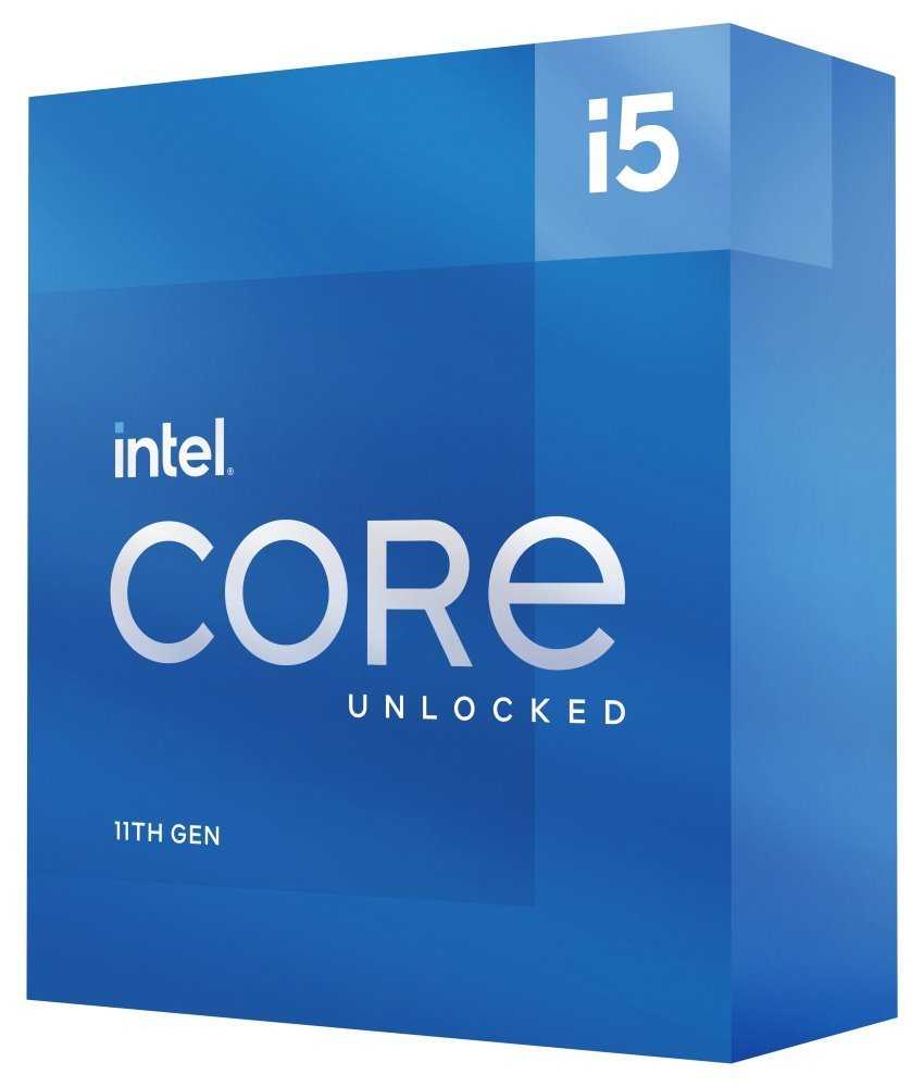 INTEL Core i5-11600K / Rocket Lake / LGA1200 / max. 4,9GHz / 6C/12T / 12MB / 125W TDP / BOX bez chladiče