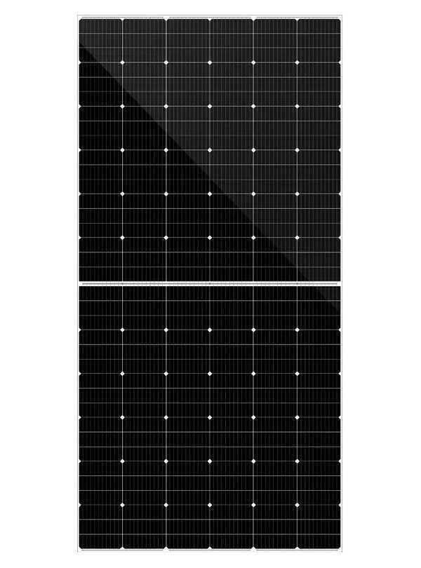 DAH SOLAR Solární panel DHM-T72X10/FS(SW)-555W, 63,2V, 1/3cut - nejlepší účinnost 21,48% - stříbrný rám