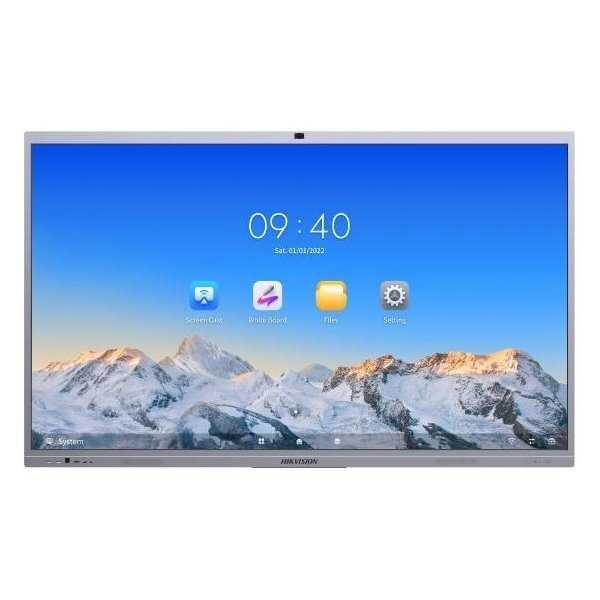 HIKVISION interaktivní dotykový panel 75",4K, 45points,,Android 12 OTA to Android 13 ,8+128GB, 8 MP camera, Google apps