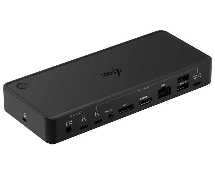 i-tec dokovací stanice USB-C/Thunderbolt KVM Dual Display/ 5x USB-C/ 3x USB 3.2/ DP/ HDMI/ LAN/ Power Delivery 65/100W