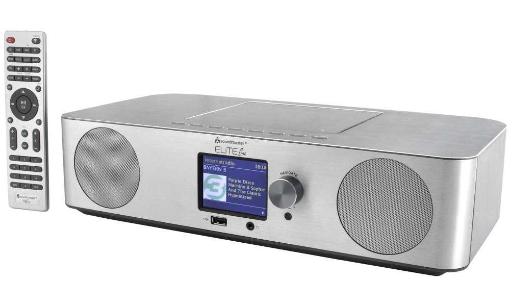 Soundmaster Elite line ICD2060SI/ Stereo Music Center/ USB/ FM/ CD/ BT/ DAB+/ 2x 15W
