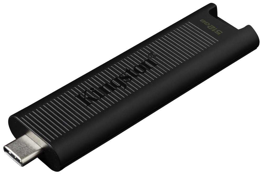 KINGSTON DataTraveler Max 512GB / USB 3.2 Gen2 Type-C / až 1.000MB/s zápis / černá