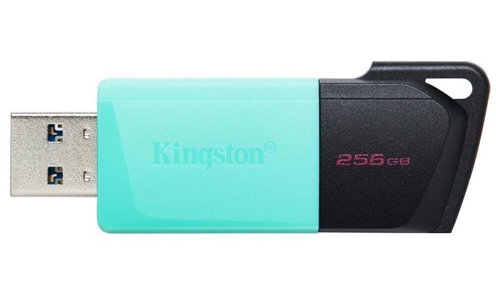 KINGSTON DataTraveler EXODIA M 256GB / USB 3.2 Gen1 / černá + tyrkysová