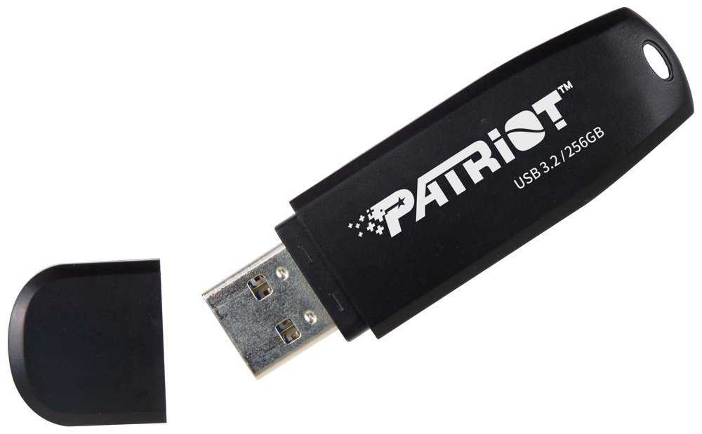 PATRIOT Xporter CORE 256GB Typ-A / USB 3.2 Gen 1 / plastová / černá