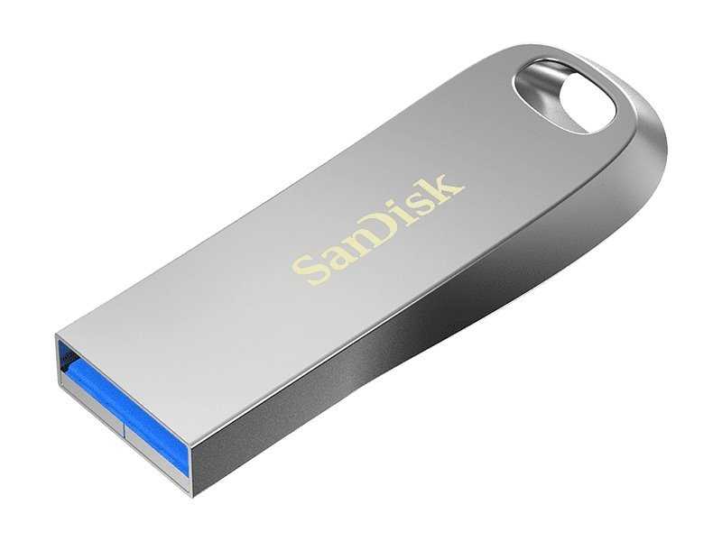 SanDisk Ultra Luxe 256GB / USB 3.1 / celokovový design / stříbrná