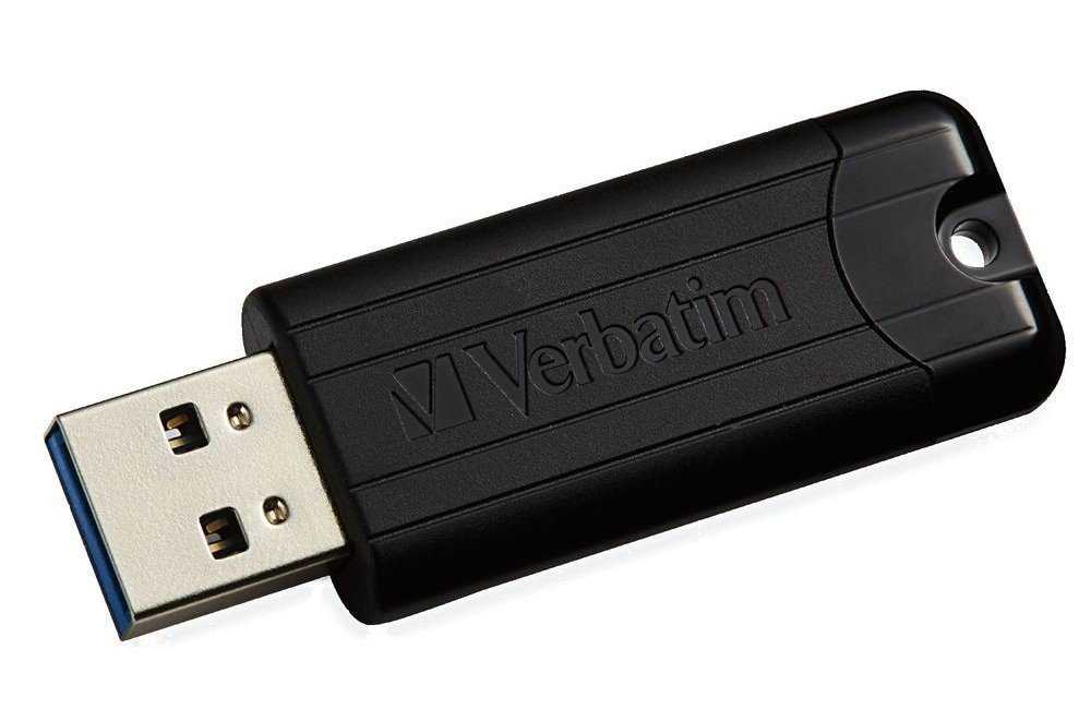 VERBATIM Flash disk Store ´n´ Go PinStripe/ 32GB/ USB 3.0/ černá
