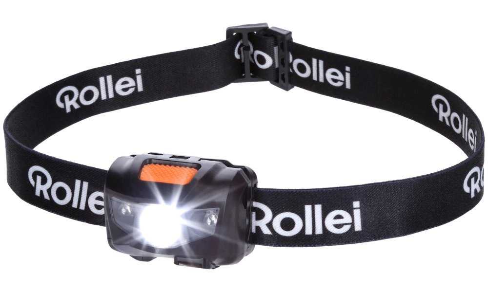 Rollei LED čelovka/ 4 režimy světla