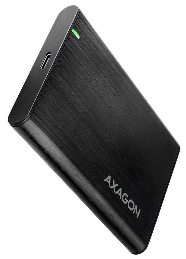 AXAGON externí box na 2,5" disk / EE25-A6C / USB-C / 3.2 Gen1 / SATA 6G / 0,4m / černý