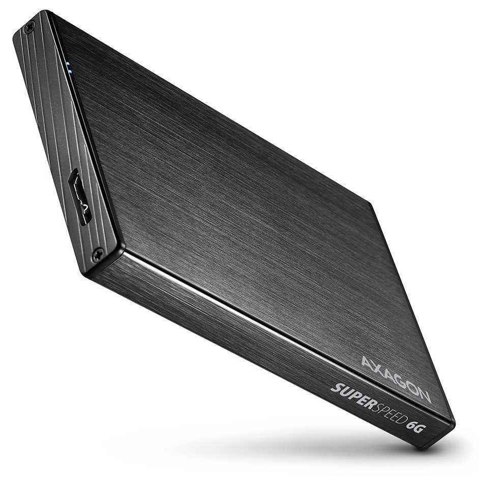 AXAGON externí box na 2,5" disk / EE25-XA6 / USB-A / USB 3.2 Gen 1 / SATA 6G / hliníkové tělo / 0,6m